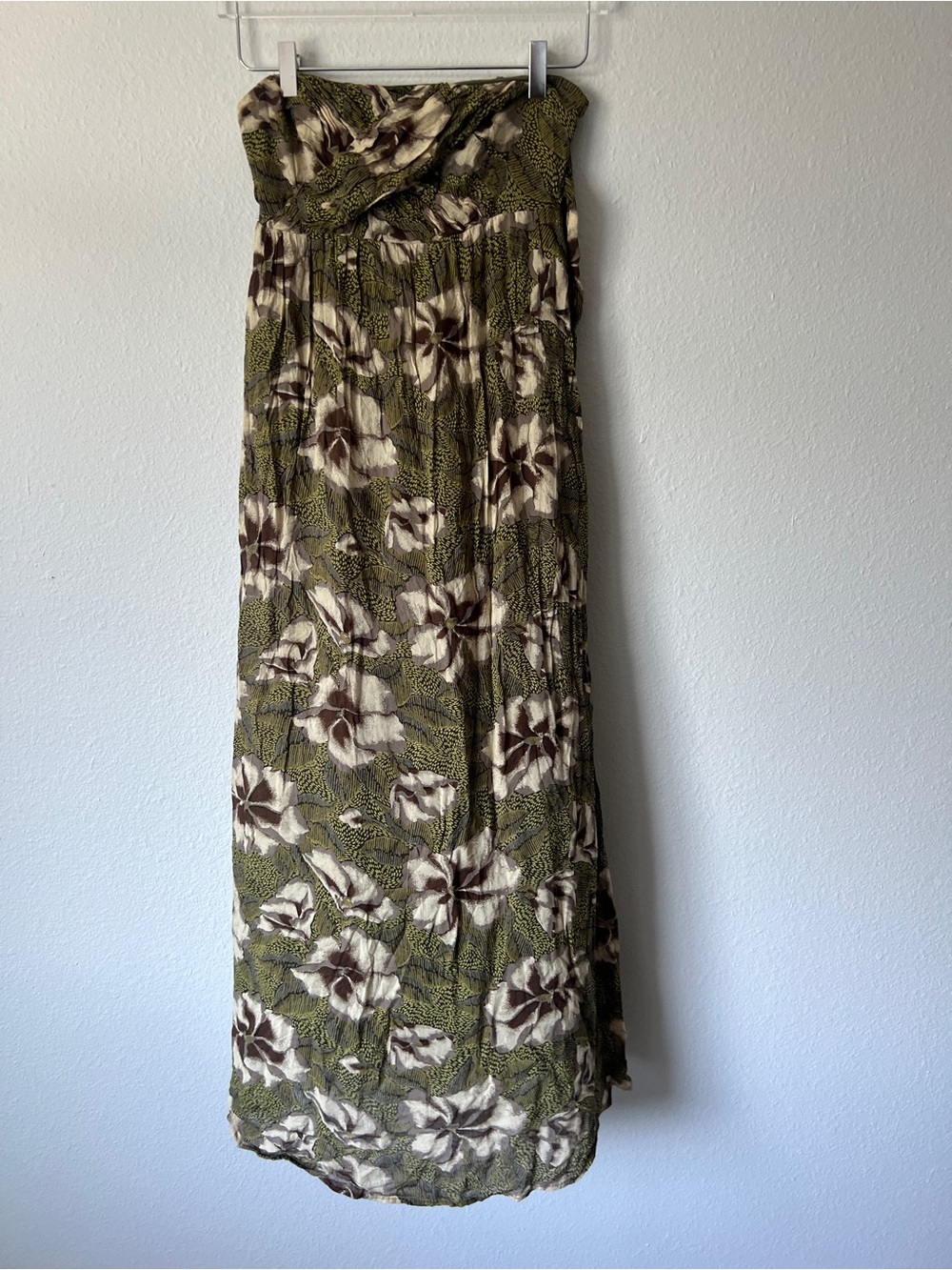 Anthropologie Edme & Esyllte Cultivated Maxi Dress Tropical Hawaiian - Picture 2 of 7